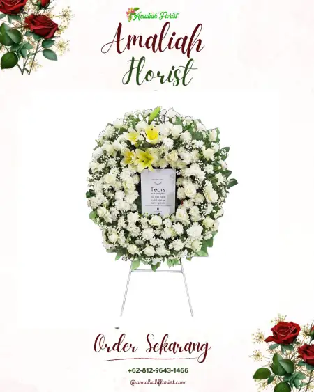 Krans Bunga Duka Suradita